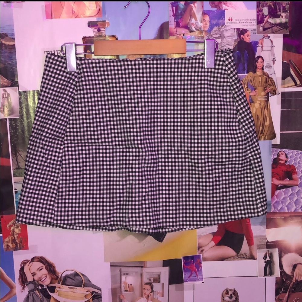 Checkered Urban Outfitters Skirt